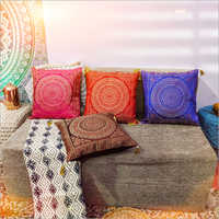 Estonished Multicolor Printed Cushion Cover