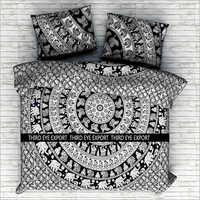 Fancy Mandala Printed Bed Sheet