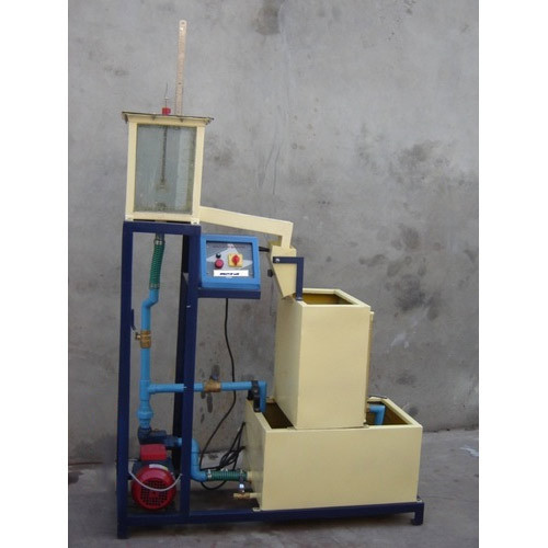 Impact Of Jet On Vanes - Acrylic and Stainless Steel Water Jet Apparatus, 240 Volt, Vertical Structure, Includes Flat Plate and Hemispherical Cup Targets, 1-Year Warranty
