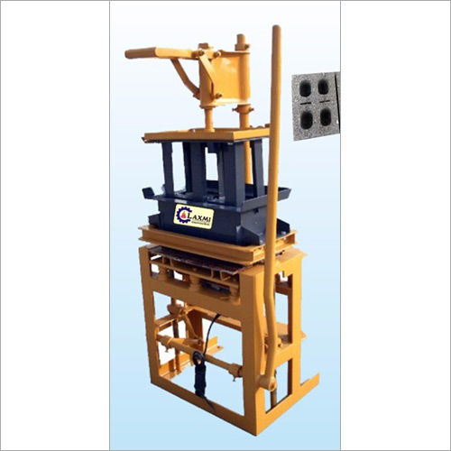 Block Making Mannual Machine