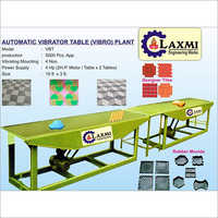 Automatic Vibrator Table (Vibro) Plant
