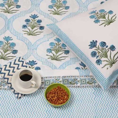 Hand Block Printed Bedsheet