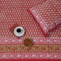 Hand Block Printed Bedsheet