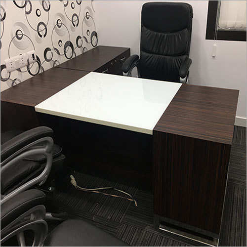 L Shape Director Table