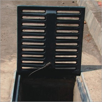 Black FRP Fibre Sewer Cover