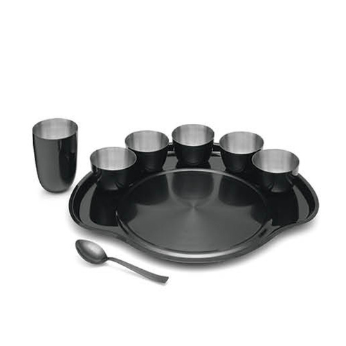 Black Finish Konica Dinner Set of 8pcs