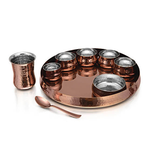 Oh So Rose Gold Finish Sovereign Dinner Set of 9pcs