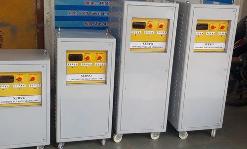 Three Phase Servo Controlled Voltage Stabilizer