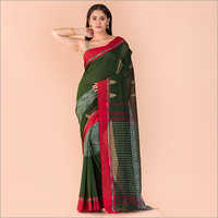 Ladies Fancy Cotton Sarees - Multi Colour, Woven Pattern With Thread Work | Bollywood Party Wear For All Seasons