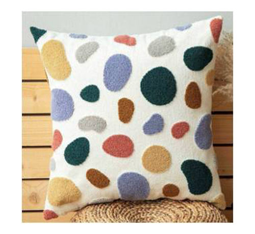 Chain Stitch Cushion Cover