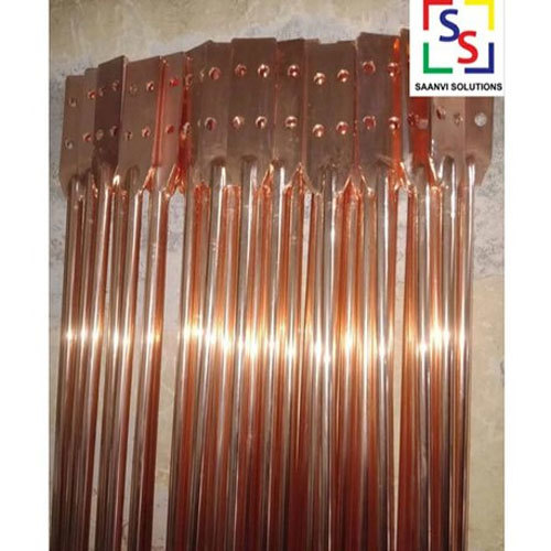 Polished Copper Earthing Rod