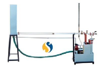Pipe Fittings Loss Measurement Unit - Stainless Steel, Compact 1.5 x 0.75 m Design | Differential Manometer, Electronic Stopwatch, 1-Year Warranty