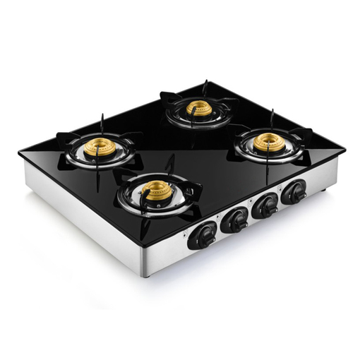 LPG Stove 4 Burner GlassTop