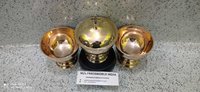 high quality polished gold plated ciborium