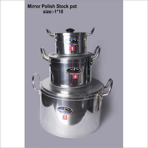 Mirror Polish Stock Pot