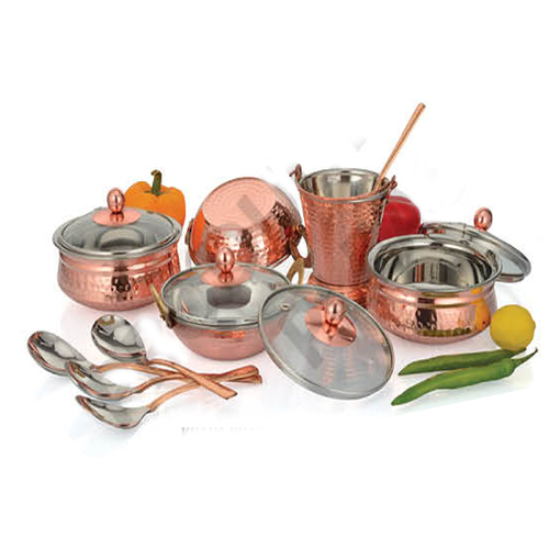 Copper Cookware Set