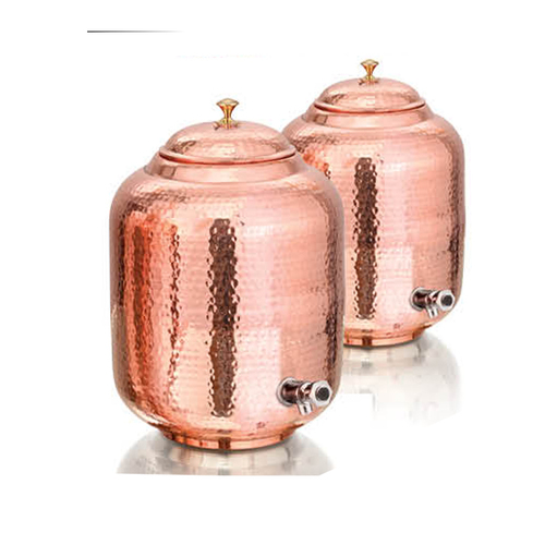 Golden Pure Copper Water Pitcher