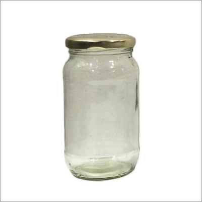 Glass Round Jar
