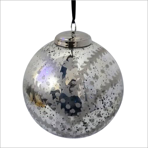 Glass Christmas Hanging Ball