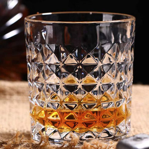 Crystal Diamond Cut Glass Set