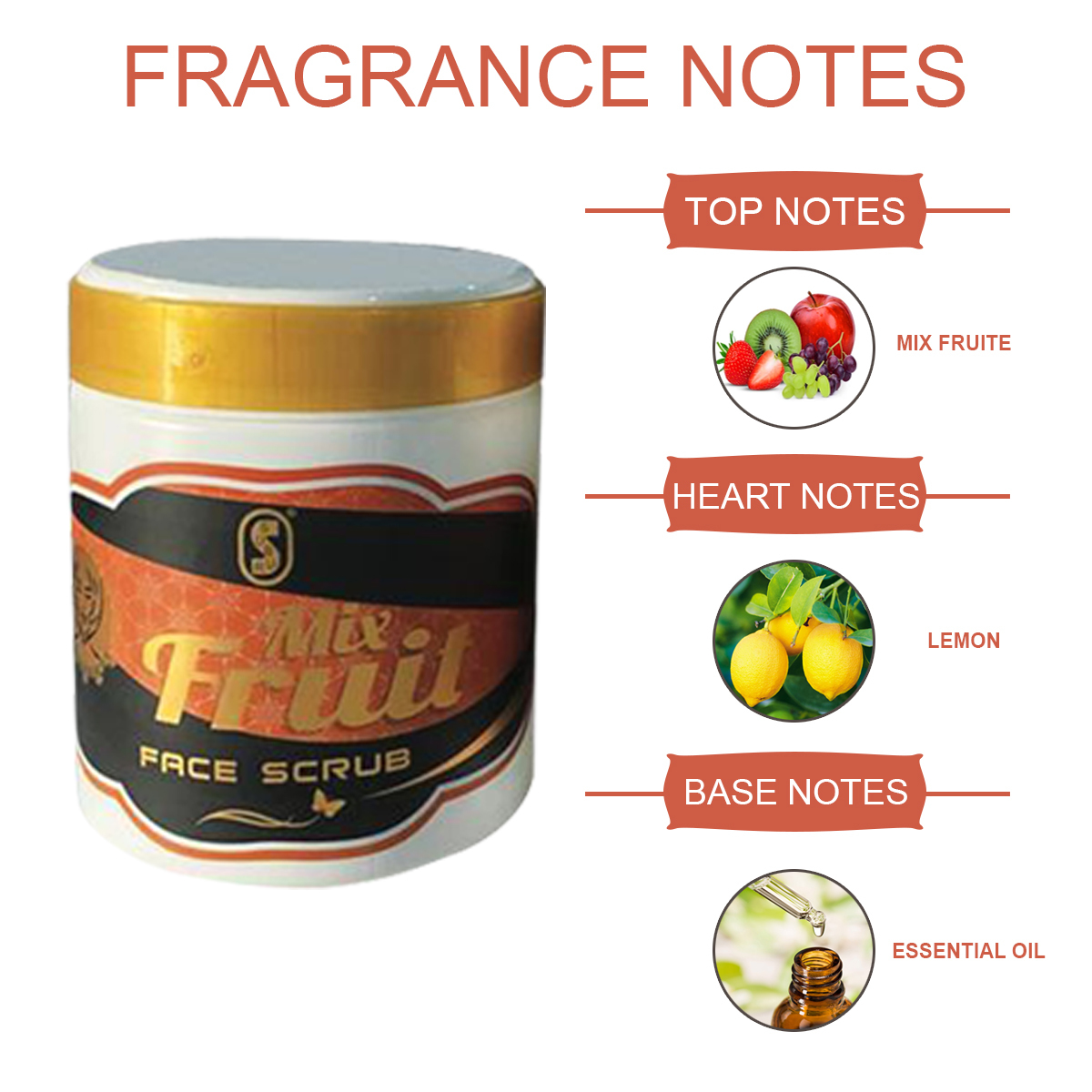 Mix Fruit Face Scrub