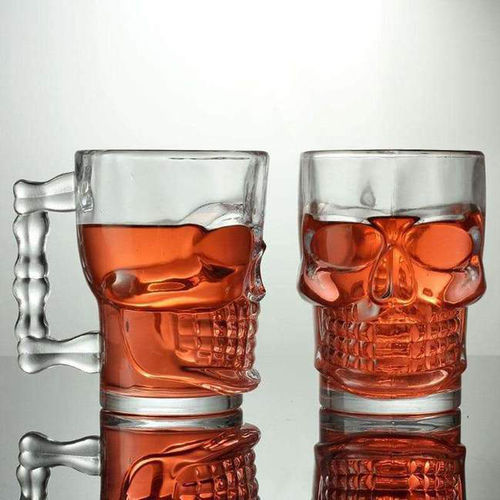 Crystal Skull Juice /Beer Mug