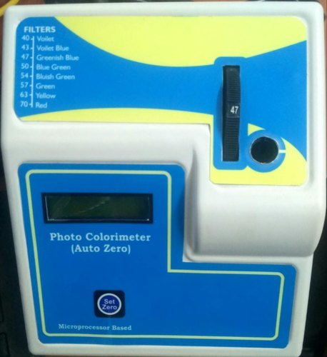 Auto Zero Photo Colorimeter Application: Laboratory