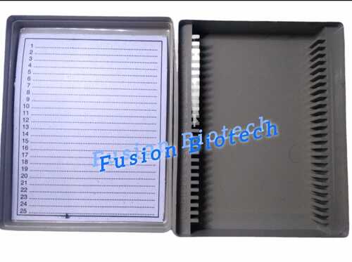 Plastic Slide Box - Application: Chemical Laboratory