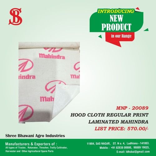 TRACTOR HOOD CLOTH