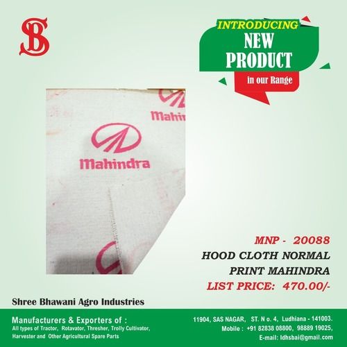 TRACTOR HOOD CLOTH