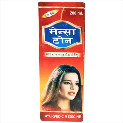 Mensa Tone Ayurvedic Medicine Age Group: For Adults