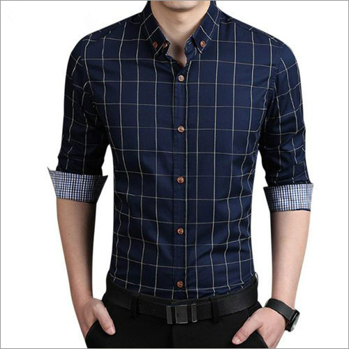Mens Formal Check Shirts