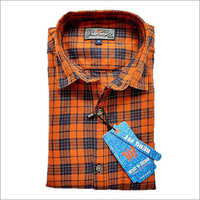Mens Cotton Casual Check Shirts