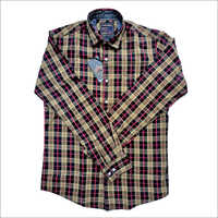 Mens Collar Check Shirts