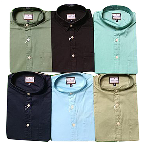 Mens Formal Plain Shirts