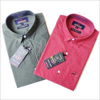 Mens Slim Fit Plain Shirts