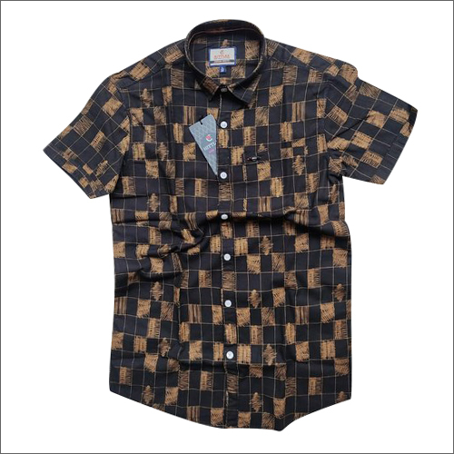 Mens Half Sleeves Printed Shirts