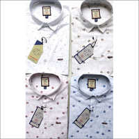 Mens Linen Printed Shirts