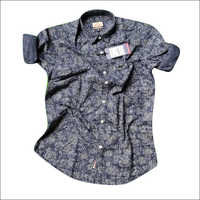 Mens Club Printed Cotton Shirts