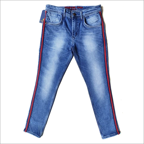 Mens Denim Tape Jeans