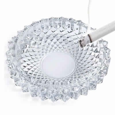 Crystal Round Designer Ash tray