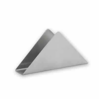 Stainless Steel Triangle Shape Napkin Holder By KING INTERNATIONAL