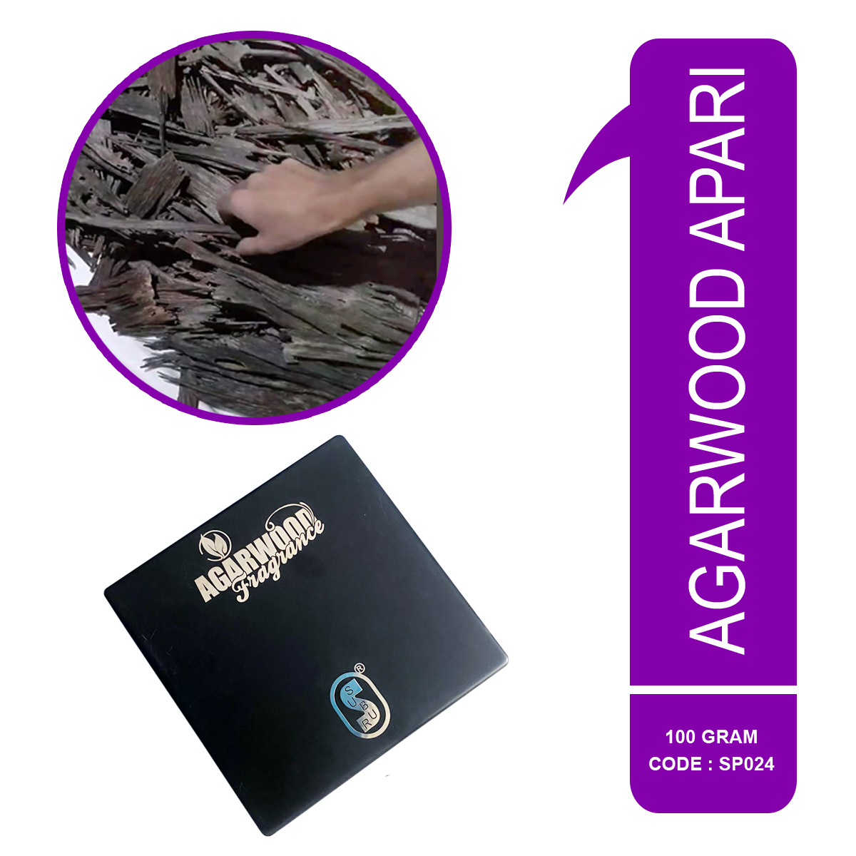 Organic Agarwood Apari