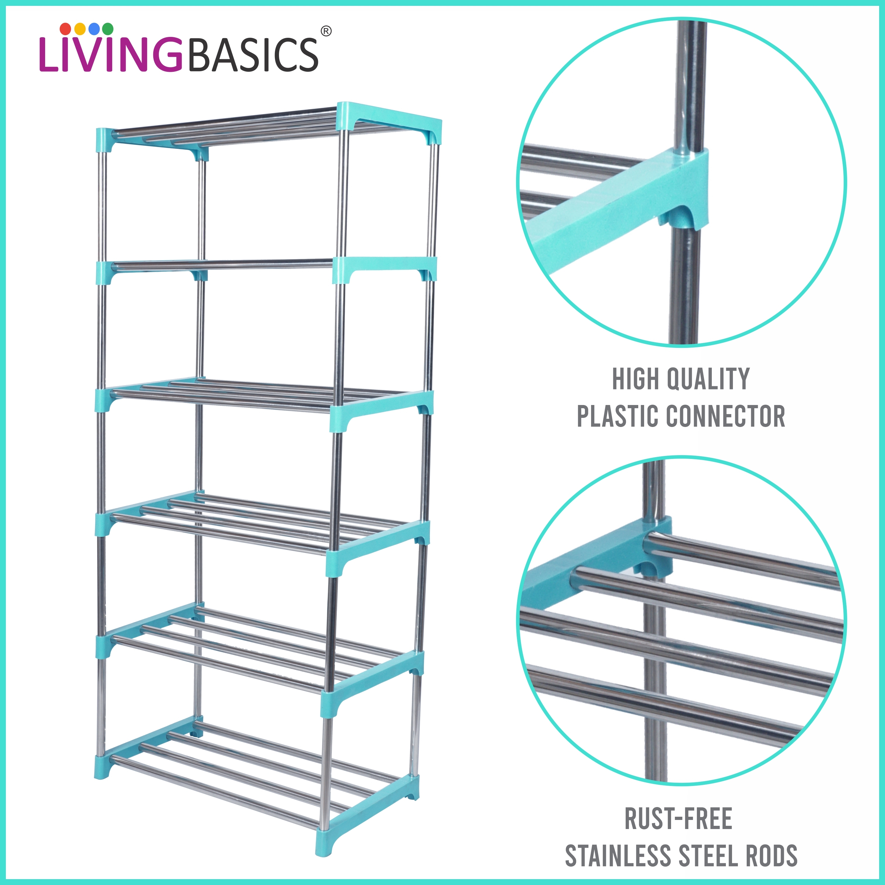 6 Layer Kitchen Racks