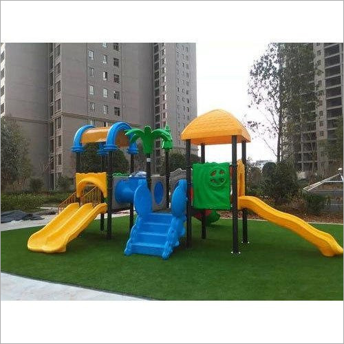 4 Slides Outdoor Playground Equipment