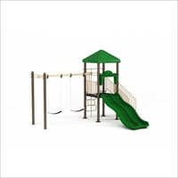 2 Slides and 2 Swings Multi Play Station