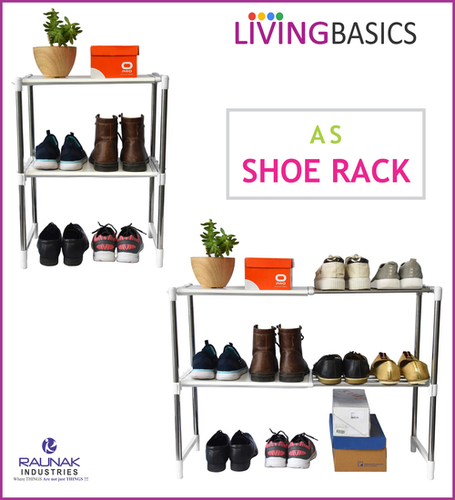 2 Layer Shoes Rack