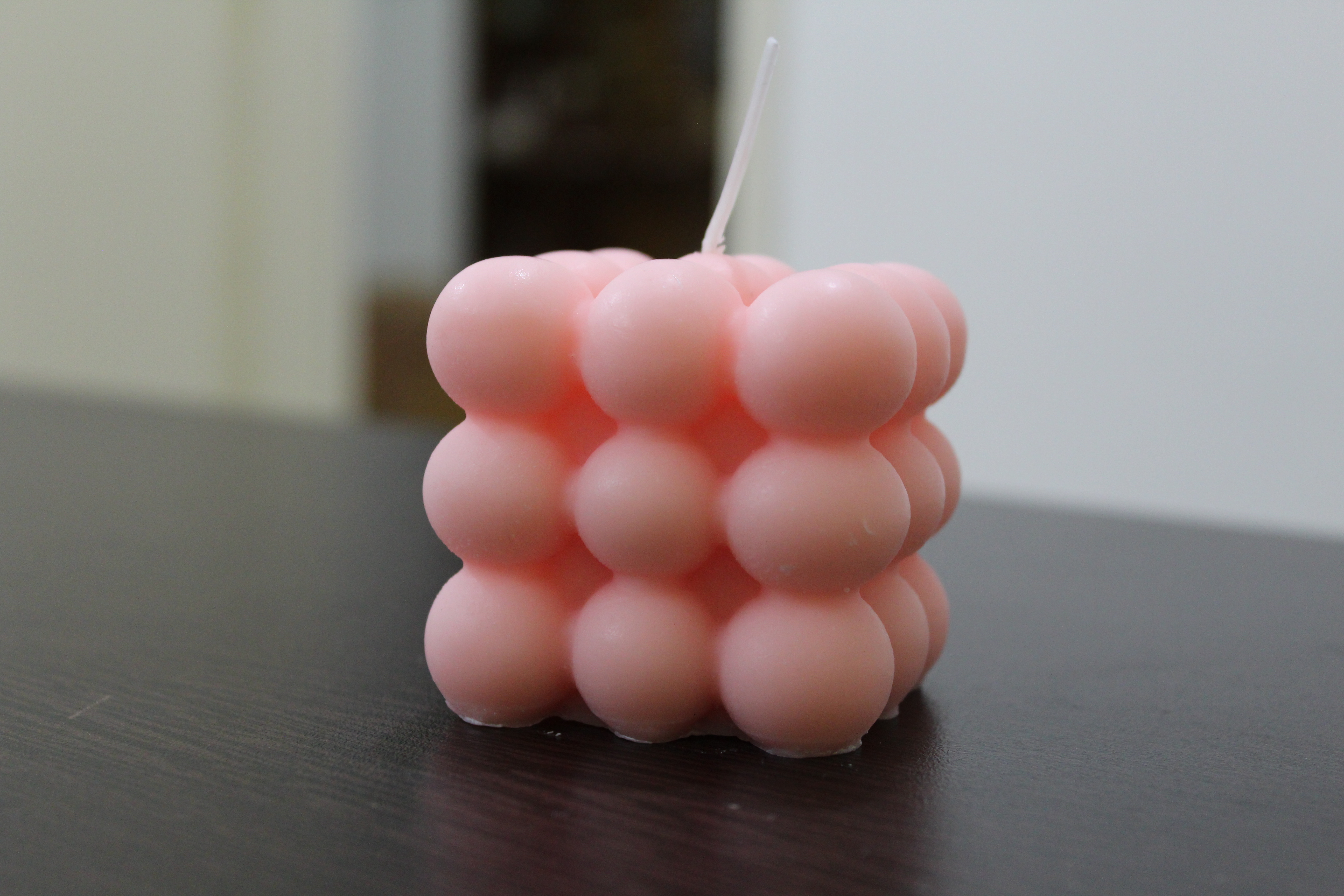 Big Bubble Pink Strawberry Decorative Candles