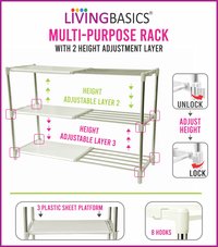 3 Layer Shoes Rack