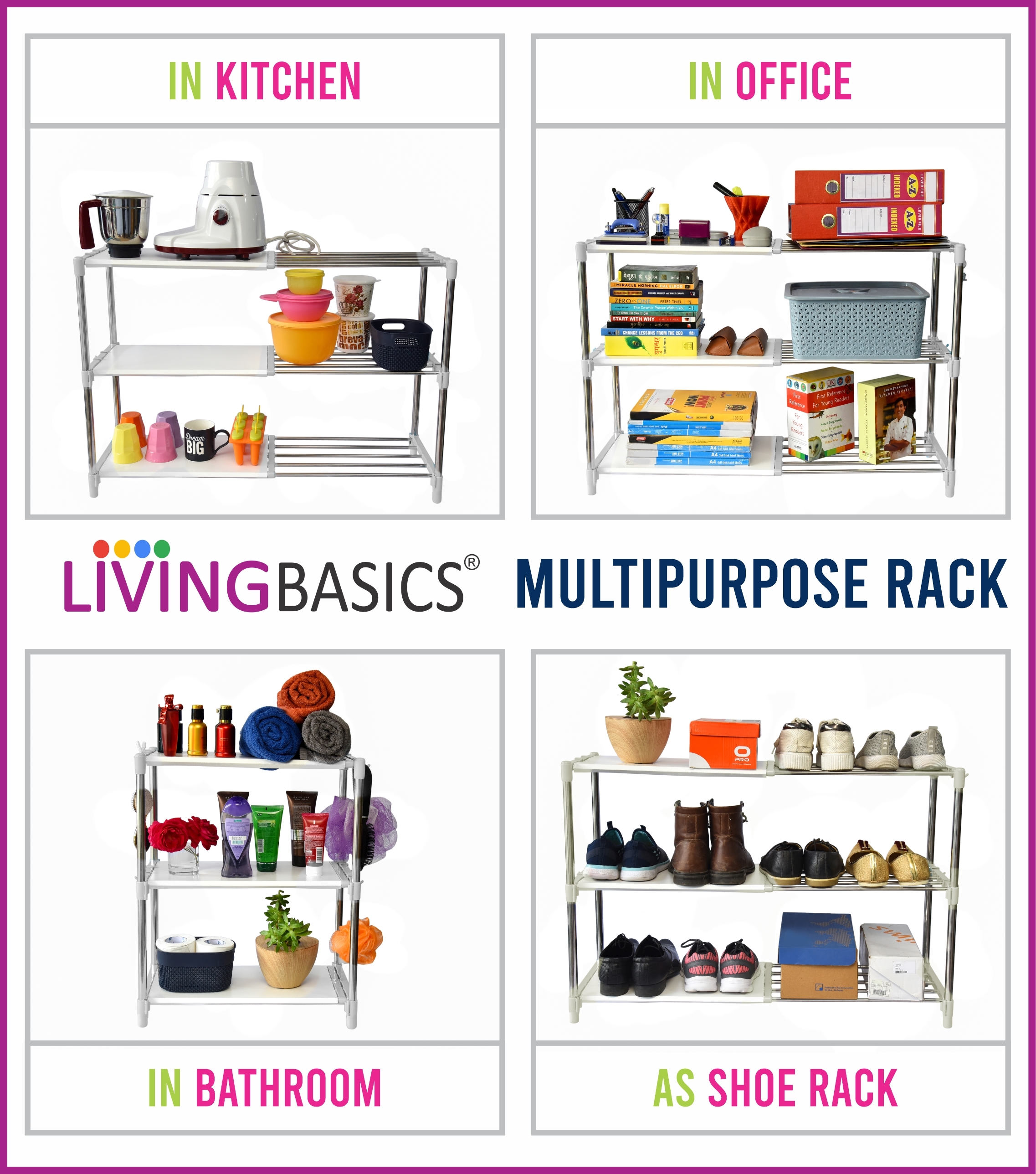 3 Layer Shoes Rack